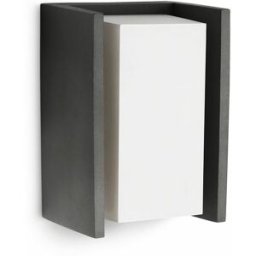 Vägglykta Philips 16351/93/16 Antracitgrå Aluminium 15 W E27 970 Lm A (4000 K) (Varmvit) (2700 K) (1 antal)