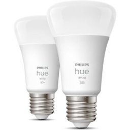 Smart-Lampa Philips 8719514319028 Vit F 60 W 9 W E27 800 lm (2700 K) (2 antal)