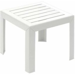 Sidobord Grosfillex Vit Harts Plast 40 x 40 x 35 cm