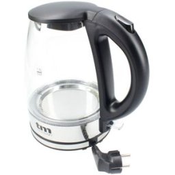 Vattenkokare TM Electron 1,7 L Glas Borosilikatglas