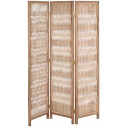 Skärm Home ESPRIT Brun Gran 138 X 3,5 X 186 cm