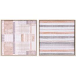 Kanvas Home ESPRIT polystyren Kanvas 52,5 x 2,8 x 52,5 cm