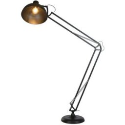 Golvlampa Home ESPRIT Svart 220 V 145 X 42 X 230 CM