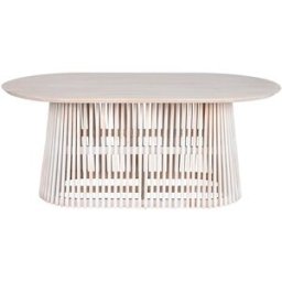 Matsalsbord Home ESPRIT Vit mindi-trä 180 x 100 x 75 cm