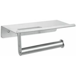 Toalettrullehållare DKD Home Decor 18 x 9,7 x 7,5 cm Silvrig Rostfritt stål