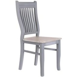Matsalsstol DKD Home Decor 40 x 42 x 94,5 cm Naturell Grå