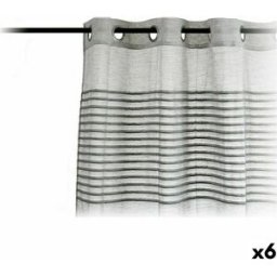 Gardiner Gift Decor Ljusgrå 140 x 260 cm 34 x 5 x 26,5 cm 26,5 x 42 x 5 cm (6 antal)