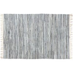 Matta Home ESPRIT Blå Vit 120 x 180 x 0,5 cm