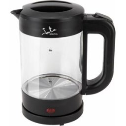 Vattenkokare JATA 1500 W 1,2 L Transparent Rostfritt stål Borosilikatglas