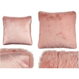 Kudde Gift Decor Rosa 40 x 2 x 40 cm Plast Blommig