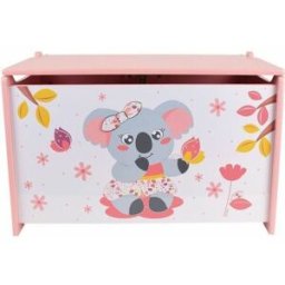 Koffert Fun House CALLY MIMI KOALA Rosa Trä 40 x 58 x 36 cm
