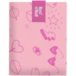 Lunchväska Roll'eat Boc'n'roll Essential Paint Unicorn Rosa (11 x 15 cm)