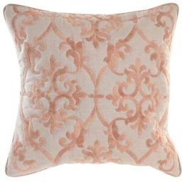 Kudde DKD Home Decor 50 x 15 x 50 cm Beige Rosa Aluminium Traditionell 50 x 1 x 50 cm