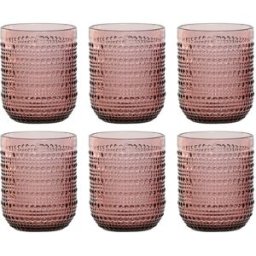 Glasset Home ESPRIT Rosa Glas 240 ml (6 antal)