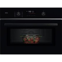 Mikrovågsugn med Grill AEG TM5NK401B Svart 900 W 25 L