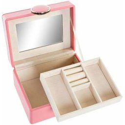 Smyckeskrin DKD Home Decor Rosa Trä MDF 23 x 17 x 10 cm
