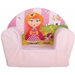 Barnfåtölj Prinsessa Rosa 44 x 34 x 53 cm