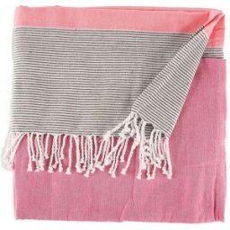 Multifunktionell kudde Gift Decor Rosa 160 x 200 cm 40 x 9 x 8 cm Ränder