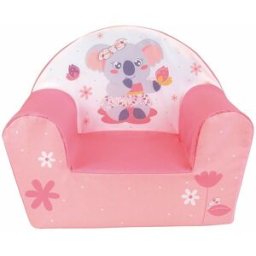 Fåtölj Fun House CALLY MIMI KOALA Rosa Skum 42 x 52 x 33 cm