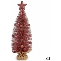 Julgran Krist+ Rosa 13 x 41 x 13 cm (12 antal)