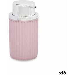 Tvåldispenser Berilo Rosa Plast 420 ml 7 x 14,5 x 8,5 cm (16 antal)