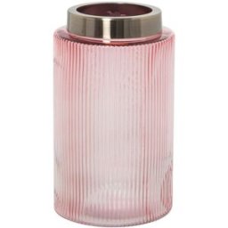 Vas Alexandra House Living Rosa Glas 12 x 20 cm