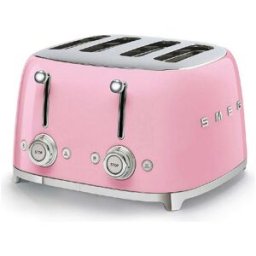 Brödrost Smeg TSF03PKEU Rosa 2000 W