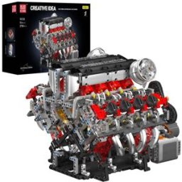 Mould King 10130 - Ferrari 488 V8