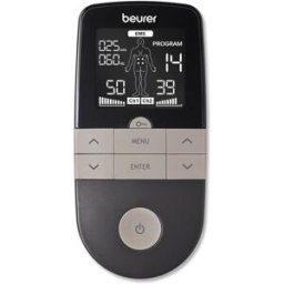 Beurer Uppladdningsbar Trådlös Massage- Och Värmebälte Em1r Relief+ (Renoverade A) Vit Plast