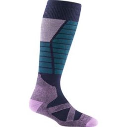 Darn Tough Women's Function X Over-the-Calf Midweight Ski & Snowboard Sock Eclipse Medium