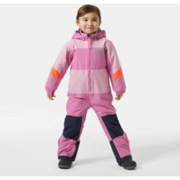 Helly Hansen Kids' Rider 3.0 Insulated Snow Suit Rosa 86 Navy Marinblå86