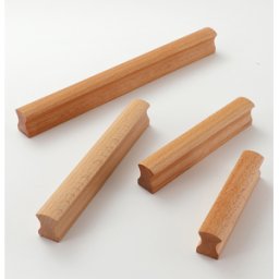 Härligt Hemma Handtag, Trähandtag, Bokträ “highmoor” 96…224 Mm - 96 Mm