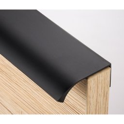 Härligt Hemma Infällt Handtag, Metall, Svart "Amplio" 80, 120, 150, 200...800mm - 300mm