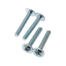 Härligt Hemma Handtagsskruvar I Flera Storlekar (M4) - M4x23mm, 10 St