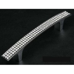 Härligt Hemma Handtag, Metall, Kristall, Diamond “adelina” 128 Och 160 Mm - 160mm