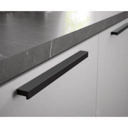 Härligt Hemma Handtag, Metallisk, Svart “laredo” 96…768 Mm - 256mm