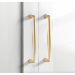 Härligt Hemma Handtag, Metall, Guld/mässing, Satin “lindsay” – Knopp & Handtag, 96...320 Mm - 320mm