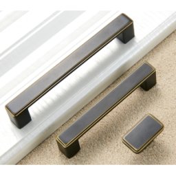 Härligt Hemma Handtag, Metallisk Borstad “resida” Knopp, 96mm, 128mm - Knopp