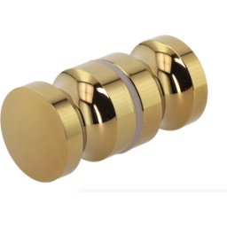 Härligt Hemma Duschkabinhandtagspar Guld/mässing “migliore”, Aluminium, 30 Mm