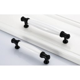 Härligt Hemma Handtag, Metall/keramik, Svart “elsa” 96 Mm Och 128 Mm - 96mm