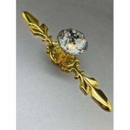Härligt Hemma Handtag, Metall, Guld/mässing “fiorentina” – 120 Mm