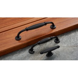 Härligt Hemma Handtag, Metall Svart “svartholma Black” Knopp, 96 Mm, 128 Mm - Knopp