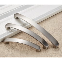 Härligt Hemma Handtag, Metallic, "Softline" 96mm Och 128mm - 128mm