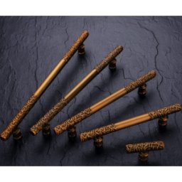 Härligt Hemma Handtag, Metall, Kaffebrun “targaryen Robusta” knopp, 96...192 Mm - 96mm