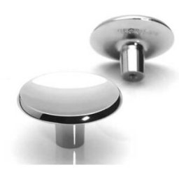 Härligt Hemma Handtag/knopp, Metall Krom “hubble Chrome” 40 Mm