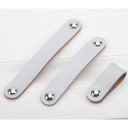 Härligt Hemma Handtag, Läderhandtag, Grå “cohiba Gray” – Knopp, 96 Mm, 128 Mm - 128mm