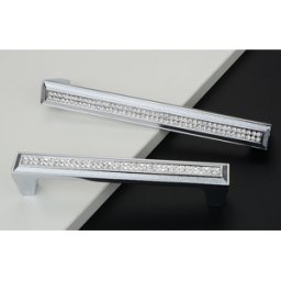 Härligt Hemma Handtag, Metall, Kristall, Diamond “frizzante”, 128 Mm