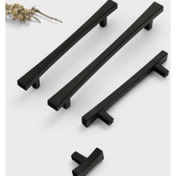 Härligt Hemma Handtag, Metallisk, Svart “salguero” Knopp, 96mm…320mm - 192mm