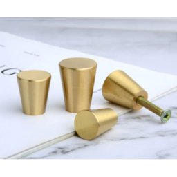 Härligt Hemma Knopp, Metall, Guld/mässing “sandhills” – 15, 18 Och 20 Mm - 15mm