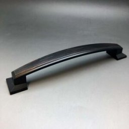Härligt Hemma Handtag, Metallisk Svart, Borstad “pedrera”, 96mm Och 128mm - 96mm